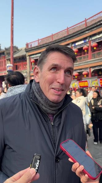 九国驻华使节两天深度游,沉浸式感受中国式现代化“津”彩。#驻华使节天津行