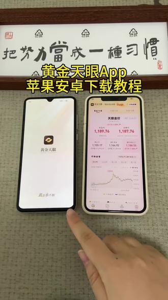 《小邦资源》黄金天眼App苹果安卓下载教程#金价行情#国际金价#金价走势 #理财 #金融