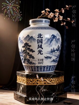 杏花村清明上河图大坛酒!这款大坛酒,不仅味道醇厚,清香甘冽,更有独特的口感。它就像一位老友,温柔地陪伴在你身边,每一次品尝都如同与古人共饮,品味那份沉淀的醇香。每一坛酒,都经过严格的筛选和精细的酿造。我们精选优质粮食,沿用古法酿造,让每一滴酒都充满了自然的味道和匠人的情感。 摆在家里显档次,无论是与朋友欢聚,还是独自小酌,清明上河图大坛酒都是你的最佳伴侣。它能让你的聚会更加热闹,也能让你的独处时光更加惬意。 快来品尝这款清明上河图大坛酒吧,让千年的文化韵味,陪伴你度过每一个美好的时刻!#好酒推荐 #酱香型白酒 #纯粮酿造 #清明上河图大坛酒 #白酒