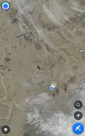 长春的雾霾原因找到了#卫星地图 #雾霾#地图
