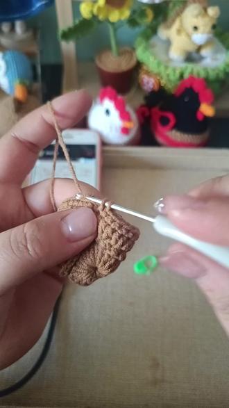 下蛋鸡钩织图解第二集 R5-R11
姐妹们喜欢的点个关注支持一下
你们的喜欢就是我的动力呀。
关注后后续福利活动不错过哦。
爱你们呦,视频中哪里有问题可以在评论区告诉我呦#钩织 #钩织教程 #我的手工日常