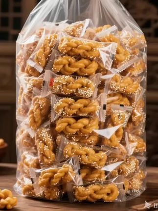 香酥迷你小麻花 100包拍2份发220包!巨划算囤货价来啦~独立小包装超方便,揣兜里随时解馋。咸香、甜香多口味任选,咬着酥酥脆脆超入味,追剧、办公、当零嘴都超搭,这波囤货错过真的亏!#追剧小零食 #小麻花 #酥脆小麻花独立包装 #儿时味道 #酥酥脆脆