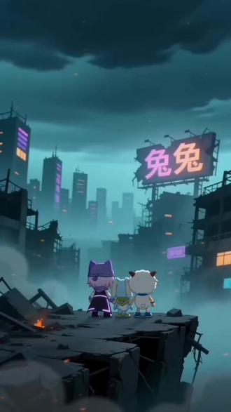 #AI未来废墟救援记 #随变ai随便玩 疯狂超能营未来if线