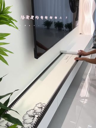 桌布防油防水又防烫电视柜桌面垫台面垫子餐边柜新款2025高档大气#家居好物 #爱了爱了 #分享 #好物分享 #居家好物