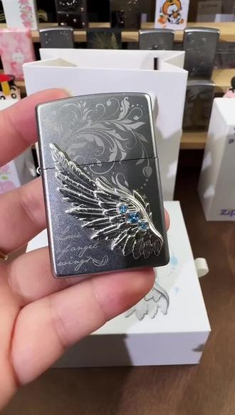 男生生日礼物新选择,热恋之翼防风打火机太酷了!