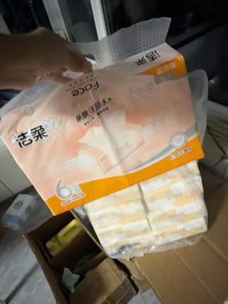#抽纸 #生活用纸 #纸巾 #洁柔百花香抽纸