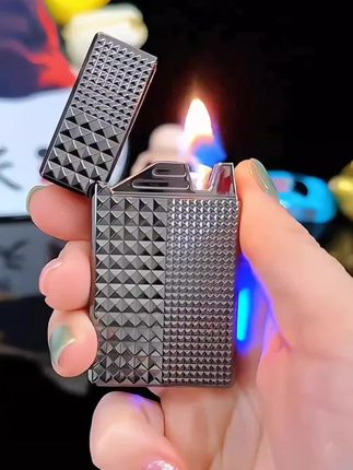 【巴黎钉】复古朗声高档感应声控点火器金属耐磨油电混合透明油仓 【巴黎钉】复古朗声高档感应声控点火器金属耐磨油电混合透明油仓