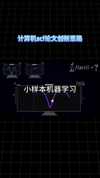 计算机上次论文创新思路 小样本机器学习#SCI#论文#深度学习#机器学习#小样本学习