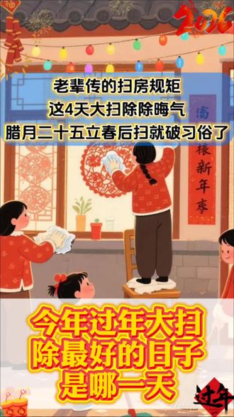 过年大扫除你知道了吗#人生领悟道理 #人生感悟大实话 #好运来 #过年