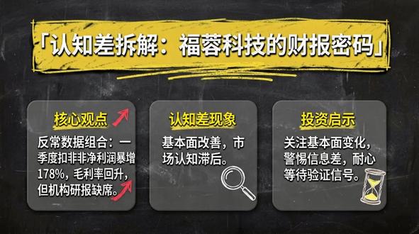 福蓉科技的认知差 20260509 观点来自对公开信息的个人解读,辩证看待,仅供学习交流!
#股民交流 #公司分析 #股市