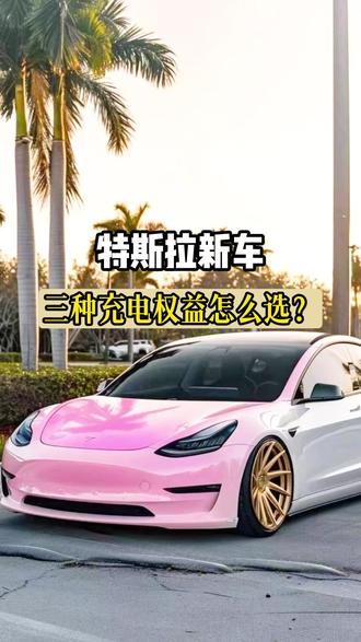 特斯拉新车的三种充电权益怎么选? #特斯拉 #充电权益 #特斯拉新车 #选购指南 #汽车