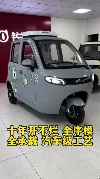 锐猫 TT 实车展示,家用代步篷车#用车体验 #锐猫 #锐猫科技 #锐猫TT #全序模全钣金一体冲压笼式车身