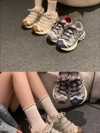 贾不假老爹鞋女款2025新款秋季时尚百搭拼色小个子厚底增高运动鞋#好穿不累脚 #软底软面穿上超舒服 #老爹鞋女 #百搭女鞋 #厚底女鞋