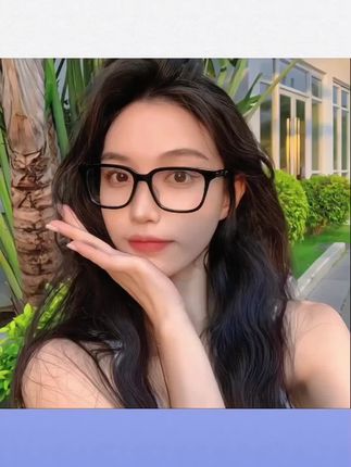 #眼镜 网红百搭方框素颜防蓝光平光镜 杨树林同款板材胶囊可配近视镜架#方框眼镜 #近视眼镜 #素颜眼镜 #时尚眼镜