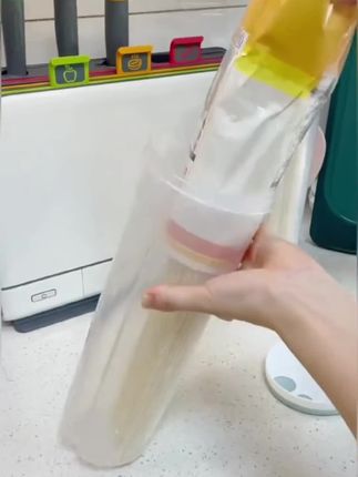 装面条的盒子 厨房装面条的盒子面条收纳桶大容量密封收纳盒#好东西一起分享