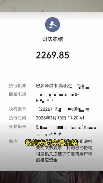 微信支付突遭冻结?别懵!4步操作指南,照着做就能解! #微信支付被冻结 #解冻4步法 #财保执保 #执行异议申请书 #最低生活保障 323.4