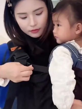 usbeesbaby婴儿背带新生儿户外出行多功能四季解放双手抱娃神器#母婴好物 #婴儿背带 #横抱竖抱多功能背带 #遛娃神器 #好物推荐🔥