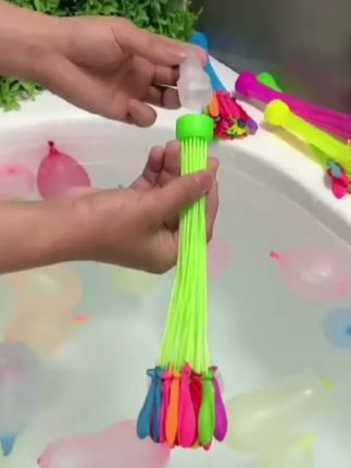 快速注水气球,儿童户外休闲戏水玩具,夏日水泡弹益智打水仗,小朋友的快乐很简单很平凡,只要自己喜欢!#戏水玩具 #实用好物 #清凉一夏 #放松解压 #注水气球