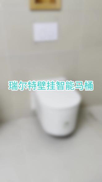 瑞尔特换新 悬挂普通马桶换智能马桶