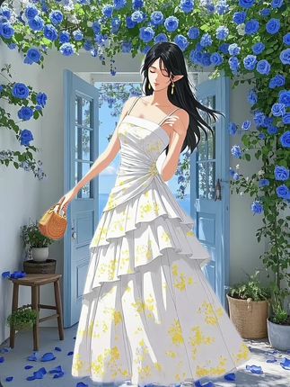 #高级感穿搭 #连衣裙分享 #度假穿搭 #气质仙女裙穿搭 #夏天穿搭