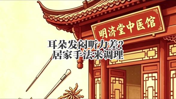 总被耳鸣折磨?耳边嗡嗡响、滋滋响,安静的时候尤其明显,熬夜、上火后直接加重,甚至听力变差、耳朵发闷发堵!教大家一套居家零成本聪耳手法,不用吃药、不用跑养生馆,每天3分钟,疏通耳窍、缓解耳鸣耳聋。
#耳鸣改善 #耳聋听力下降 #中医日常调理 #鸣天鼓正确做法 #耳朵保养