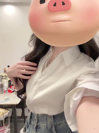 白色衬衫蕾丝拼接衬衣休闲法式宽松小众设计感衬衫