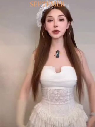 龙怼怼推荐【布达佩斯】蕾丝显瘦优雅气质白色性感法式纯欲夏连衣裙#分享是一种美德 #在美好的时光留住美好的回忆 #共享美好时光 #我家空调成精了 #分享是一种美德
