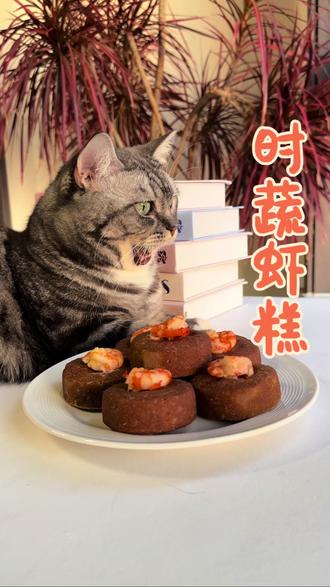 快收藏!3分钟搞定宠物时蔬虾糕,解决挑食大难题 #会做饭的猫 #被迫营业的猫猫 #小猫咪能有什么坏心眼 #花小钱办大事 #抖in萌宠计划