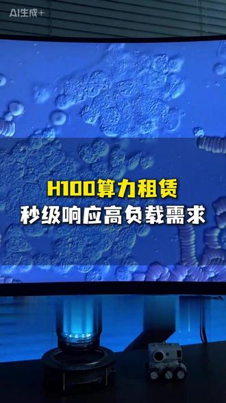 H100算力租赁秒级响应高负载需求#H100 #算力租赁 #算力资源 #算力 #4090
