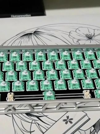 佐赫凌境68镂空磁轴电竞游戏键盘铝合金FPS专用socd键盘磁玉轴pro#键盘 #客制化键盘 #颜值高 #好物安利 #每日分享