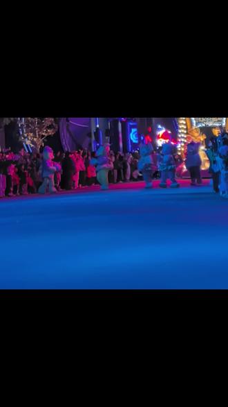 12.10晚上场冬巡小飞机#迪士尼 #玲娜贝儿