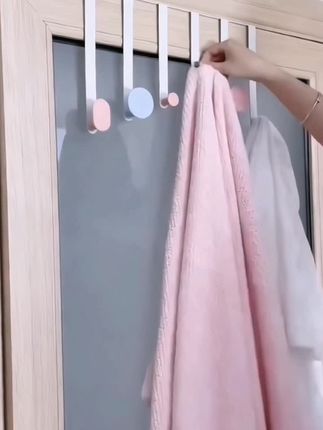 #易时代衣帽挂钩门后钩贴墙壁挂式普通款家用厨房卫生间白色浴室 易时代衣帽挂钩门后钩贴墙壁挂式普通款家用厨房卫生间白色浴室