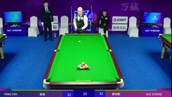 薛珍麒VS杨帆,台球巅峰对决,这杆太顶了。 今日焦点大战🔥
薛珍麒 × 杨帆巅峰对决
中式台球两大高手正面硬刚
准度、走位、心态全方位较量
每一杆都看得人手心冒汗
双赛点到底谁能更胜一筹?
现场氛围直接拉满,这才是顶级对决该有的样子!
#中式八球 #薛珍麒 #杨帆 #台球比赛 #乔氏中式台球
