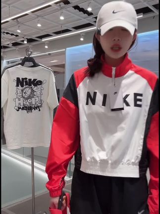 【专属】Nike耐克女子WVN REMIX运动休闲夹克外套#户外穿搭 #出游穿搭 #潮酷穿搭 #运动穿搭 #创作灵感