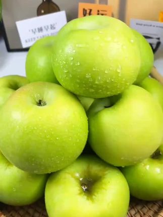 【当季】陕西青苹果新鲜水果酸甜脆爽多汁苹果产地夏日直发