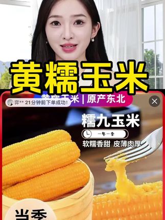 #黄糯玉米