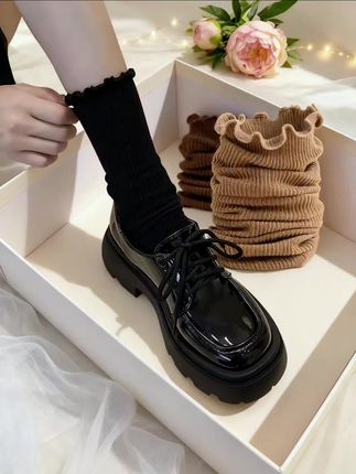时尚百搭秋冬堆堆袜#袜子 #秋冬穿搭 #女袜 #堆堆袜 #面料柔软舒适