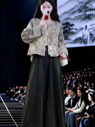 #新中式国风 #新中式 #新中式穿搭 #高级感穿搭 #最美穿搭