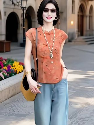 #暑假出游穿搭 #中式美学服饰#夏日国风新中式穿搭 #夏日出游穿什么#好俏皮的新中式穿搭