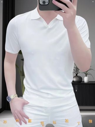 #夏季新款#短袖T恤#男士polo衫推荐 #男装#男士穿搭