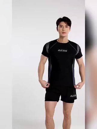 男士泳衣套装专业防尴尬大码宽松游泳裤冬季泡温泉游泳装备男全套#泳裤#泳衣套装#宽松泳裤装备#冬季泡温泉推荐#男士泳衣