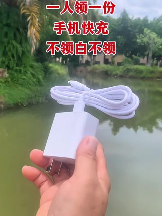 #充电器 6A快充数据线,一人领一回