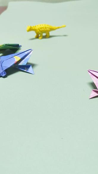 #手工
简单手工折纸,小青蛙🐸