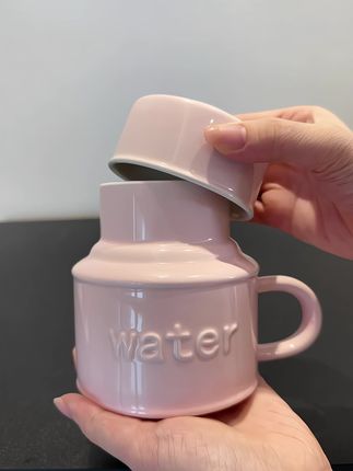 只有可爱的水杯才会让我多喝水呀#水杯 #杯子