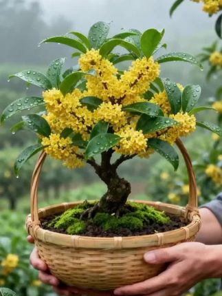 #桂花 #桂花树 #盆栽 #绿植 #花卉绿植