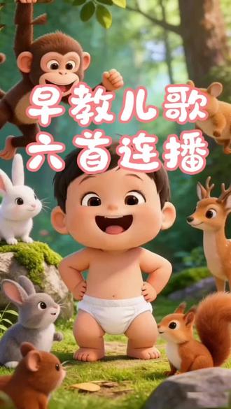 早教儿歌六首连播《点豆豆》《奇妙动物世界》《我上幼儿园》《上学歌》《时间歌》《鲨鱼宝宝》
早教儿歌磨耳朵,孩子越听越聪明,你家孩子单曲循环的是哪一首呢?#儿歌100首最火 #儿歌动画 #0-3岁儿童启蒙早教 #哄娃神曲 #哄娃睡觉