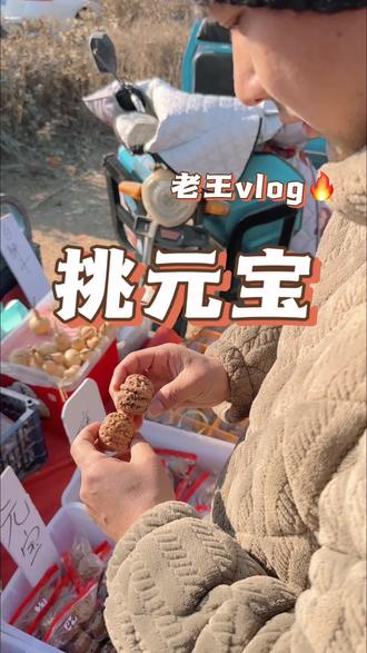 今天不想配对了,去市场碰碰运气🫰
#文玩核桃 #平谷元宝