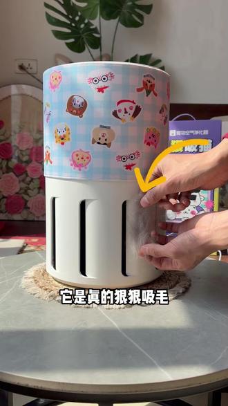 #家超宠物空气净化器 #360度吸毛 #宠物空气净化器 #萌宠好物 像我这种多猫家庭 一定要备上一台
