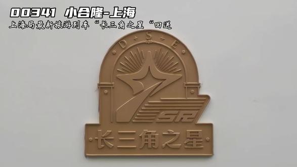 上局25K/19K爆改完成!近日上海局最新特涂旅游列车「长三角之星」开00341次由中车长客回送至上海站,5月19日首发见!“电力00341上海站J2道停车,抓紧进站”#铁路美景对对碰 #我的铁路风景 #交通强国铁路先行 #中国铁路