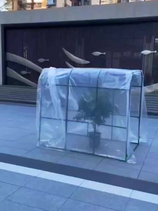 家用挺院防雨防冻保温温室大棚